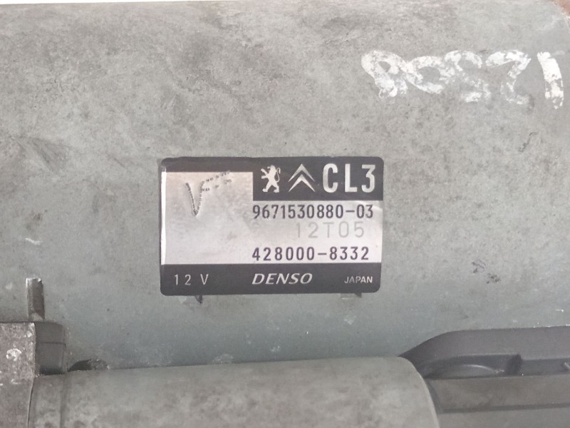 Recambio de motor arranque para citroën c3 live referencia OEM IAM 9671530880  4280008332