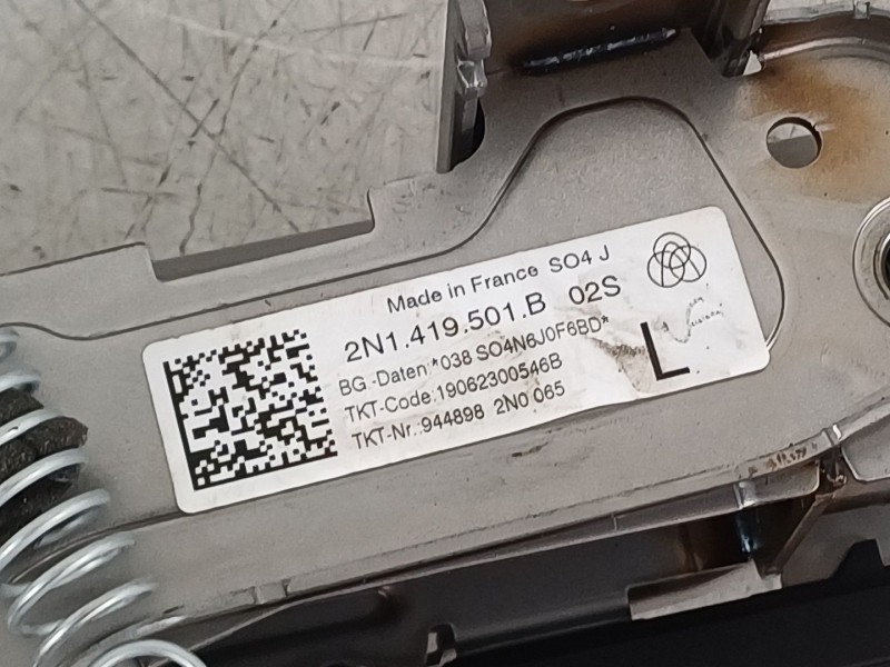 Recambio de columna direccion para volkswagen crafter kasten (sy) furgón 35 bl ta fwd referencia OEM IAM 2N1419501B  