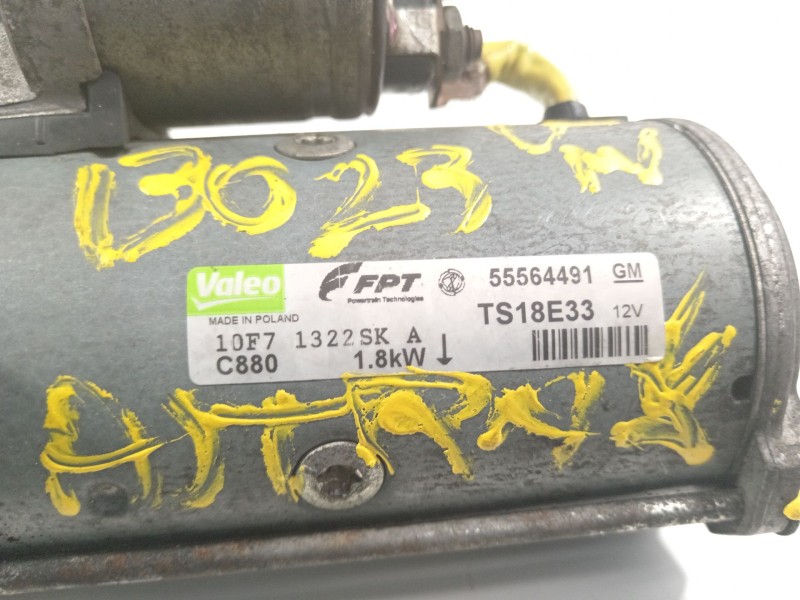 Recambio de motor arranque para opel astra h ber. enjoy referencia OEM IAM 55564491  