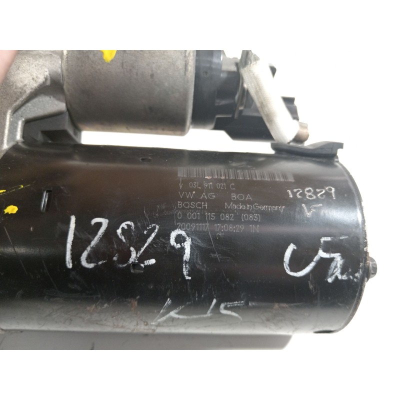 Recambio de motor arranque para audi a5 sportback (8t) 2.0 tdi (105kw) referencia OEM IAM 03l911021c  