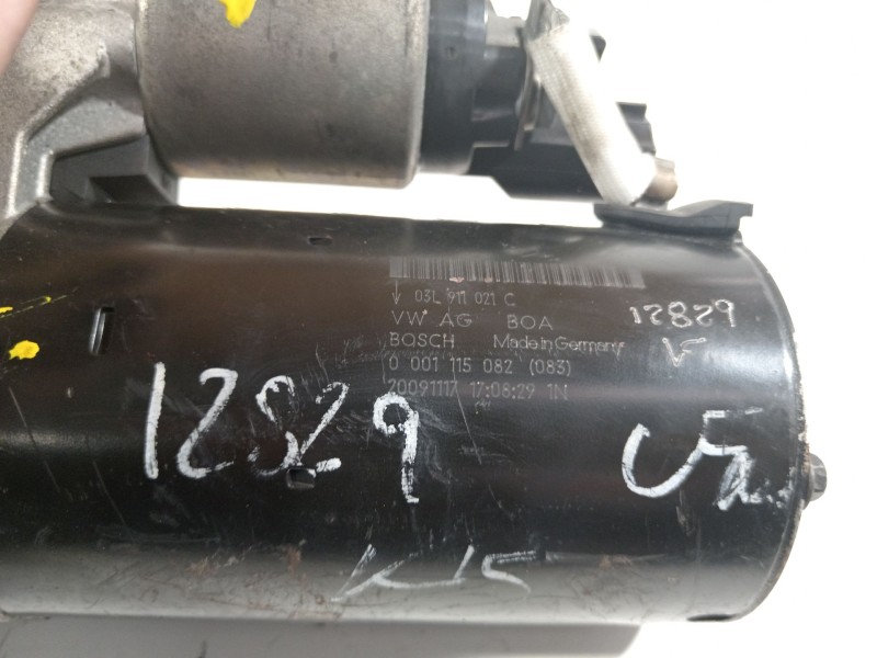 Recambio de motor arranque para audi a5 sportback (8t) 2.0 tdi (105kw) referencia OEM IAM 03l911021c  