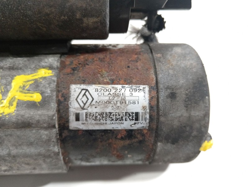 Recambio de motor arranque para nissan micra (k12e) acenta referencia OEM IAM 8200227092  