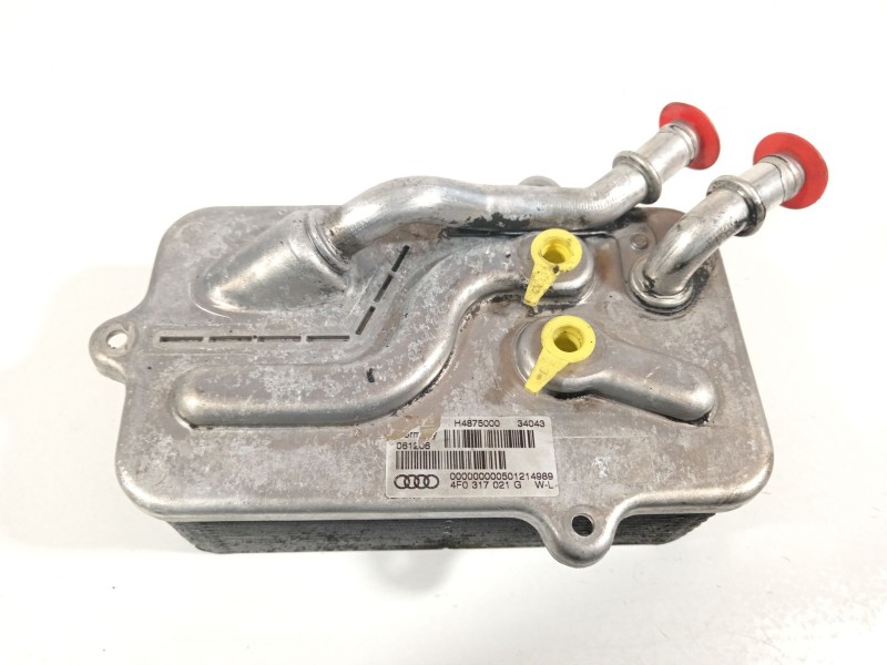 Recambio de enfriador aceite motor para audi s6 berlina 4f2 referencia OEM IAM 4F0317021G  H4875000