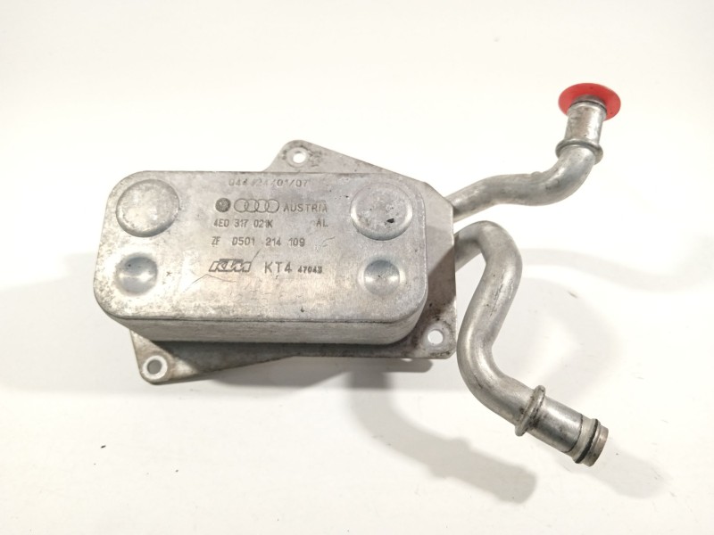 Recambio de enfriador aceite motor para audi s6 berlina 4f2 referencia OEM IAM 4E0317021K  