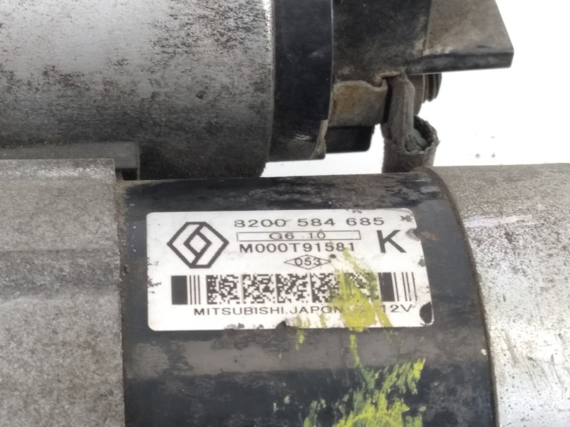 Recambio de motor arranque para dacia logan ambiance referencia OEM IAM 8200584685 M000T91581 