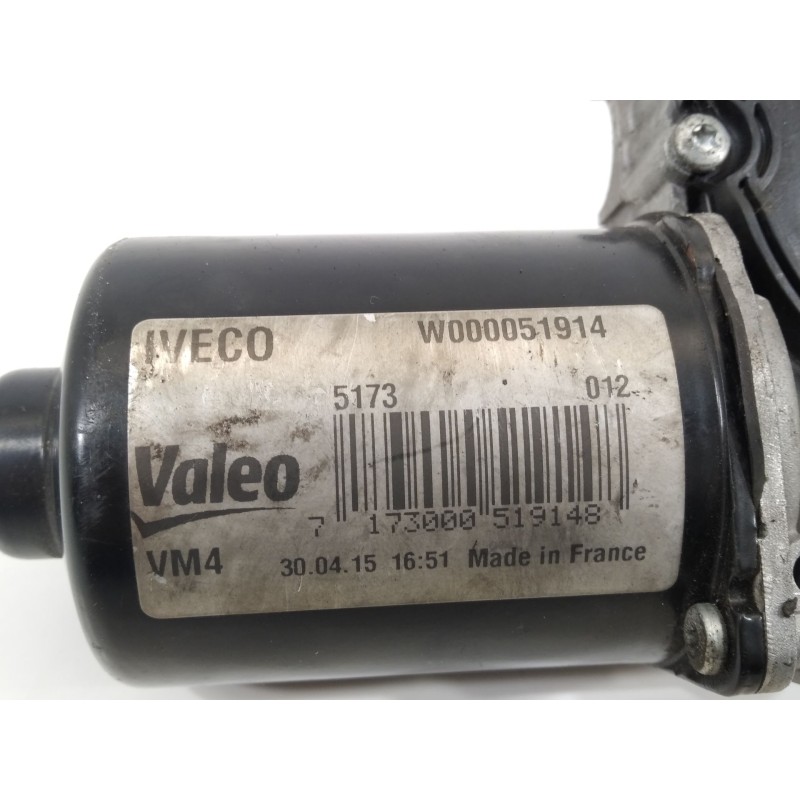 Recambio de motor limpia delantero para iveco daily ka caja cerrada gran espacio 35s... batalla 3300 referencia OEM IAM W0000519