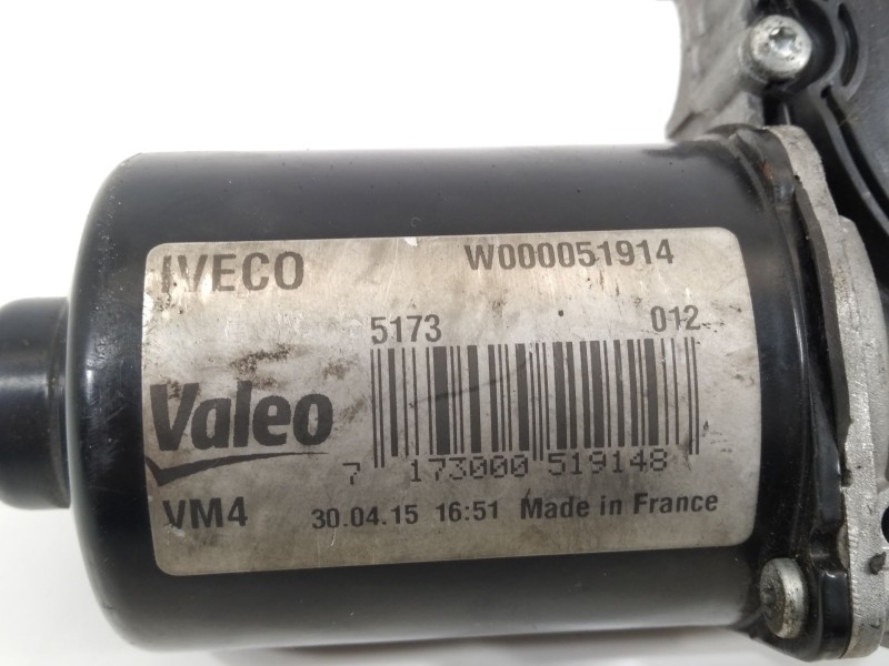 Recambio de motor limpia delantero para iveco daily ka caja cerrada gran espacio 35s... batalla 3300 referencia OEM IAM W0000519