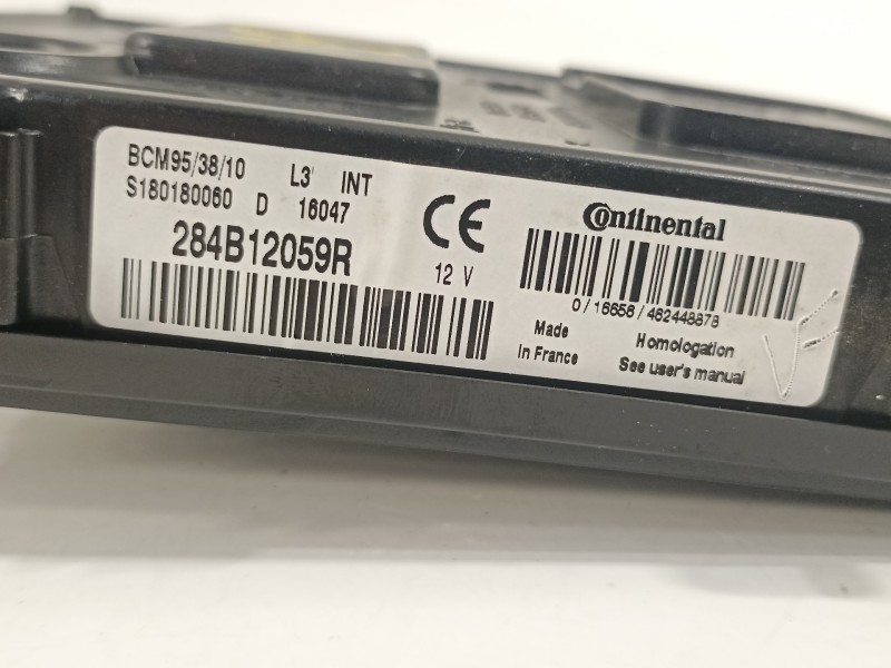 Recambio de modulo electronico para renault scenic iii expression referencia OEM IAM 284B12059R  