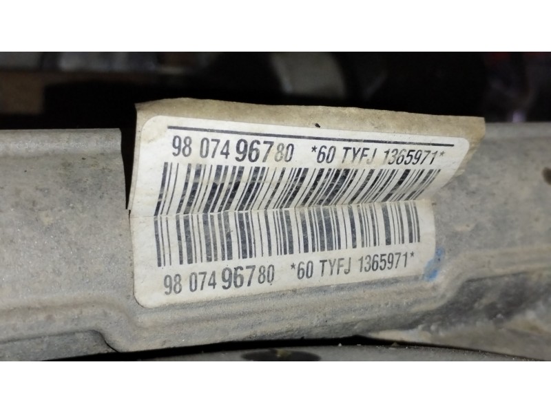 Recambio de cremallera direccion para citroën c3 collection referencia OEM IAM 9807496780  