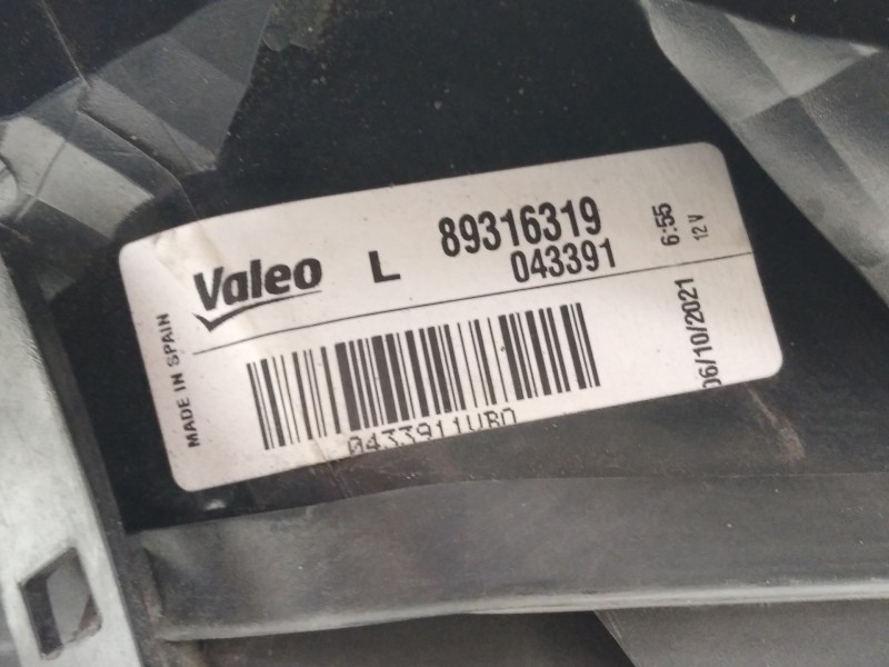 Recambio de piloto trasero izquierdo para opel corsa d ´´111 years´´ referencia OEM IAM 89316319  