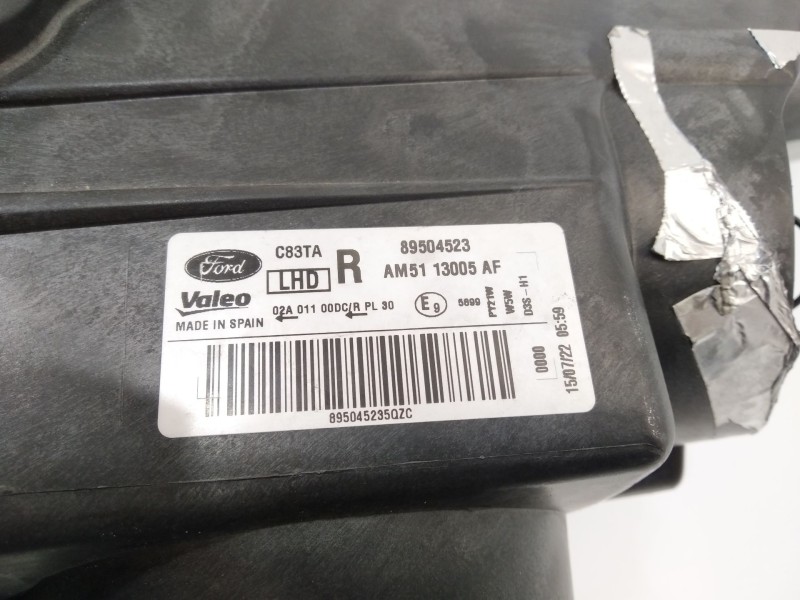 Recambio de faro derecho para ford c-max edition referencia OEM IAM AM5113005AF  