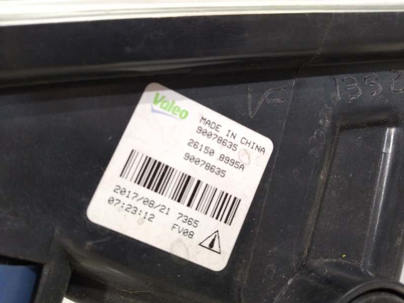 Recambio de faro antiniebla derecho para nissan qashqai ii suv (j11, j11_) 1.5 dci referencia OEM IAM 261508995A  90078635