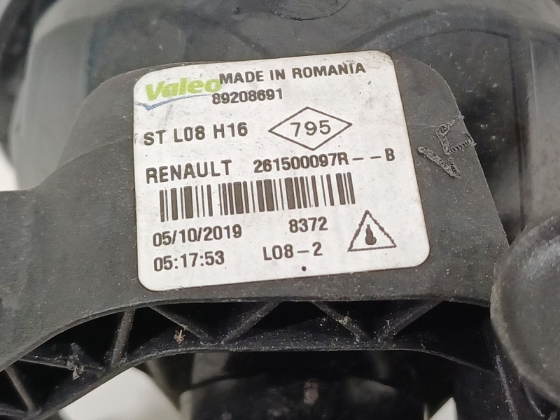 Recambio de faro antiniebla izquierdo para dacia duster ii access referencia OEM IAM 261500097R  