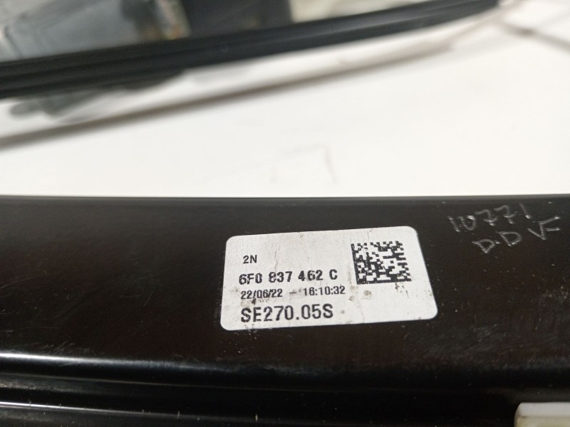 Recambio de elevalunas delantero derecho para seat ibiza (kj1) referencia OEM IAM 6F0837462C  2Q1959406E