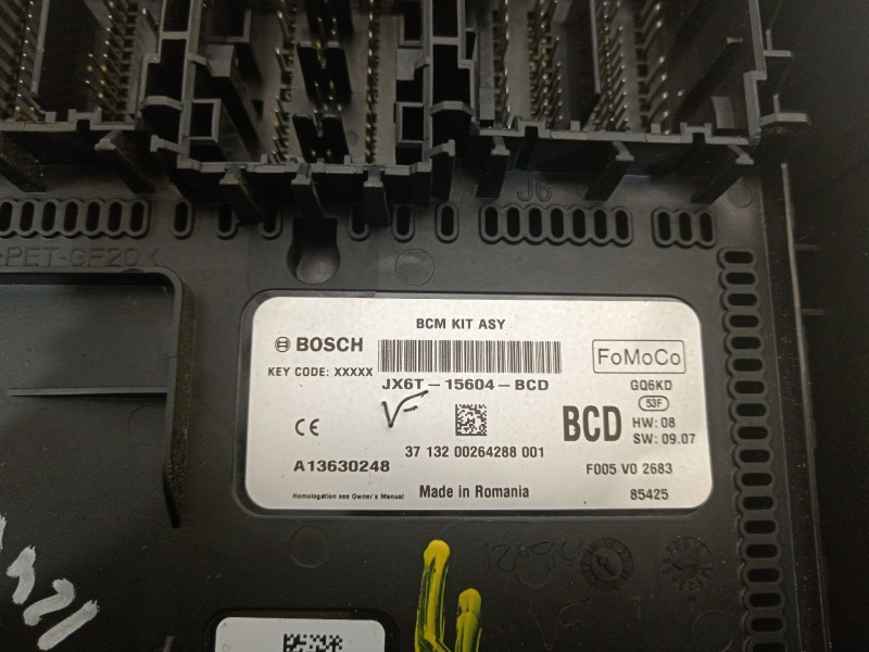 Recambio de caja reles / fusibles para ford focus st-line referencia OEM IAM JX6T15604BCD  