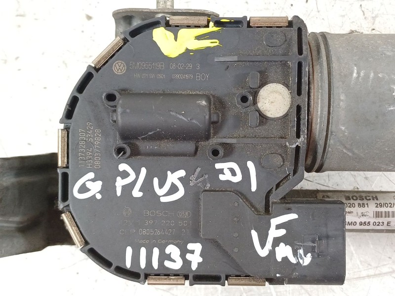 Recambio de motor limpia delantero para volkswagen golf plus (5m1) edition referencia OEM IAM 5M0955023E 5M0955119B 