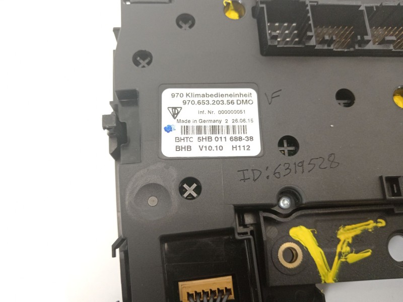 Recambio de mando climatizador para porsche panamera diesel referencia OEM IAM 97065320356  97065320358