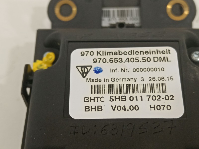 Recambio de mando multifuncion para porsche panamera diesel referencia OEM IAM 97065340550  