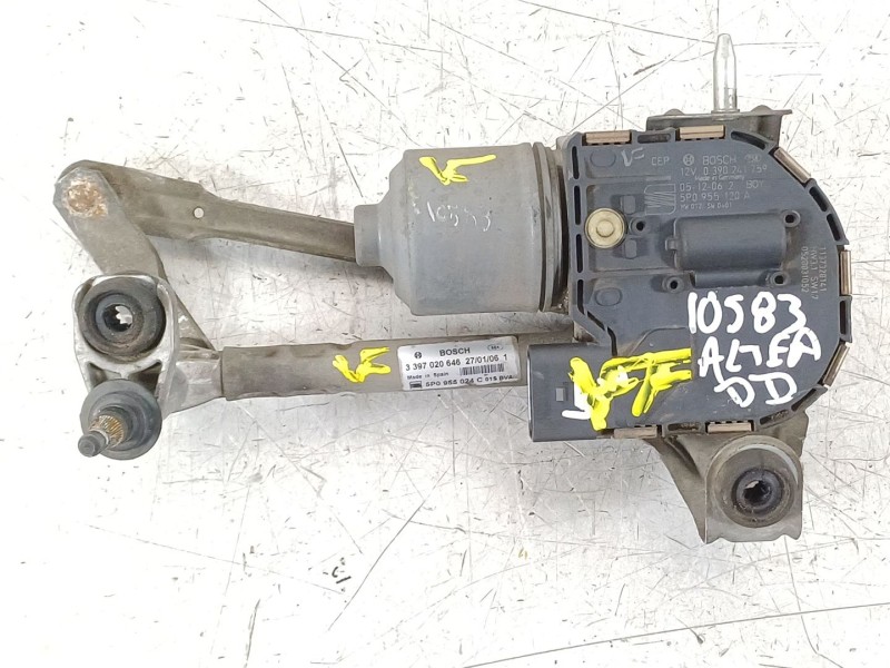 Recambio de motor limpia delantero para seat altea (5p1) green referencia OEM IAM 5P0955024C 0390241759 