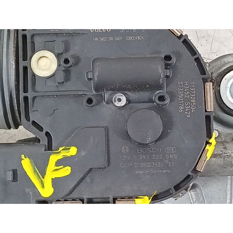 Recambio de motor limpia delantero para volvo s80 berlina 4.4 v8 cat referencia OEM IAM 30796358 3397020958 