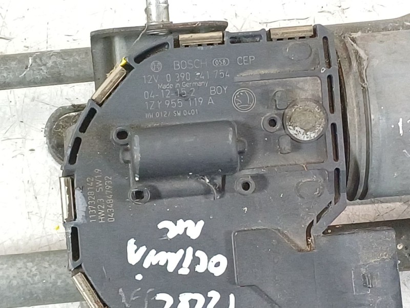 Recambio de motor limpia delantero para skoda octavia berlina (1z3) trend referencia OEM IAM 1Z1955023C 1Z1955119A 