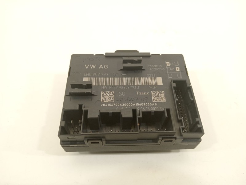 Recambio de modulo confort para porsche panamera diesel referencia OEM IAM 4H0959793T  