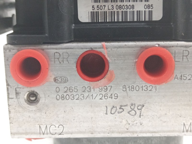 Recambio de abs para citroën nemo sx referencia OEM IAM 51801321  0265231997