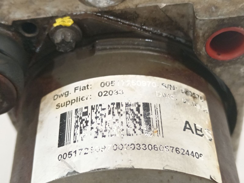 Recambio de abs para citroën jumper ii autobús 2.2 hdi 120 referencia OEM IAM 51725097  