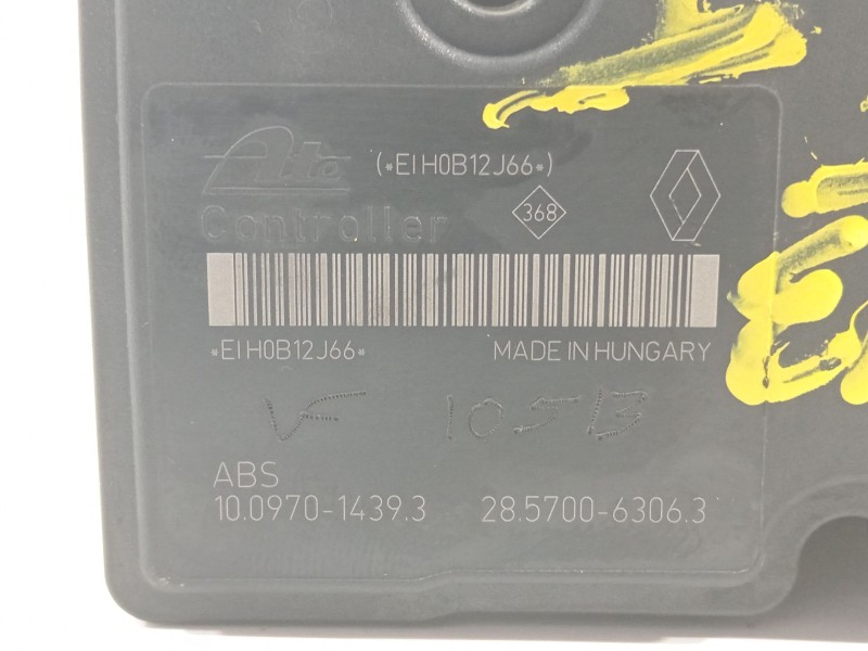 Recambio de abs para renault scenic iii emotion referencia OEM IAM 476603625R  