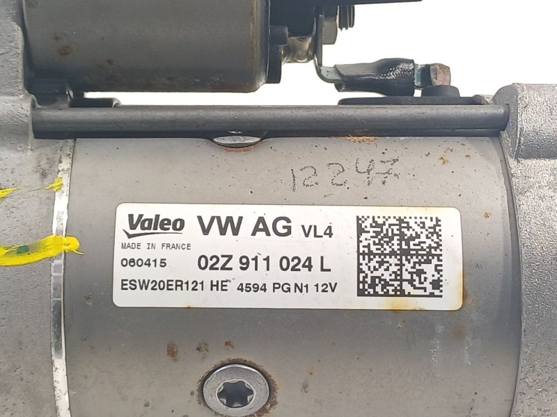 Recambio de motor arranque para skoda octavia iii combi (5e5, 5e6) 1.6 tdi referencia OEM IAM 02Z911024L  