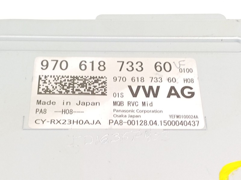 Recambio de modulo electronico para porsche panamera diesel referencia OEM IAM 97061873360  