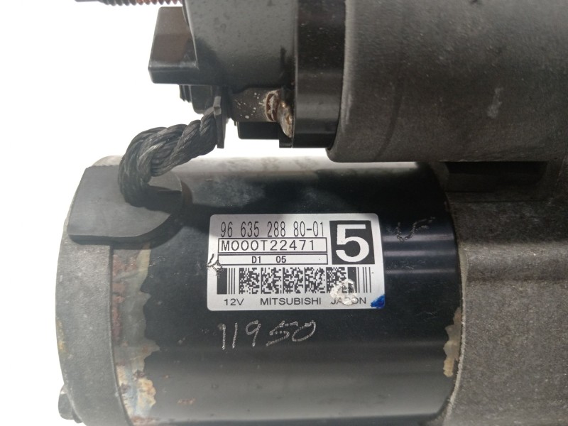 Recambio de motor arranque para peugeot 5008 premium referencia OEM IAM 9663528880  