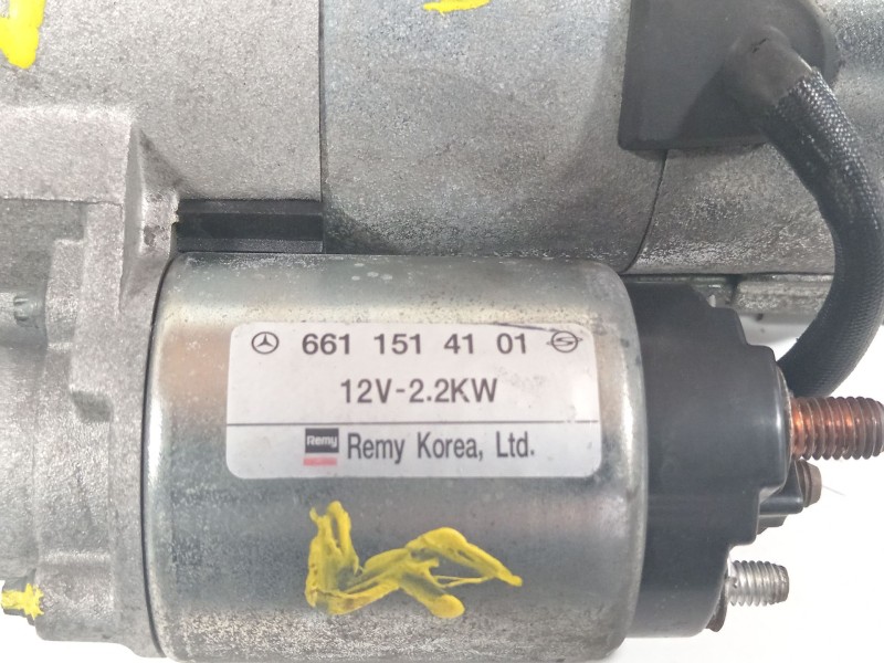 Recambio de motor arranque para ssangyong rodius xdi referencia OEM IAM 6611514101  