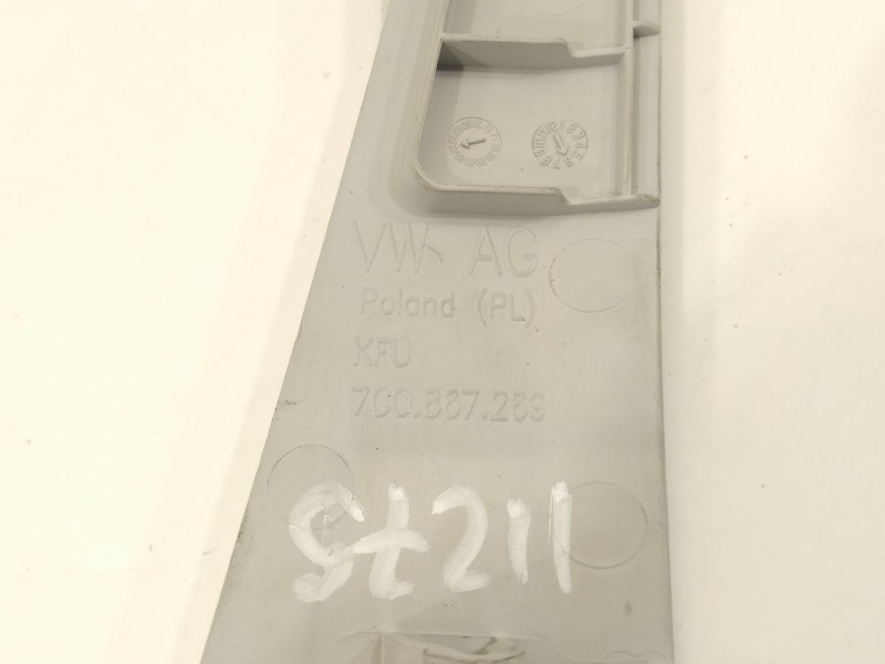 Recambio de moldura para volkswagen crafter kasten (sy) furgón 35 bl ta fwd referencia OEM IAM 7C0867269Y20  