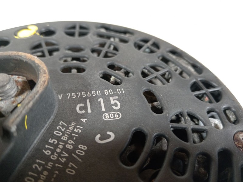 Recambio de alternador para bmw mini (r56) cooper s referencia OEM IAM 757565080  0121615027