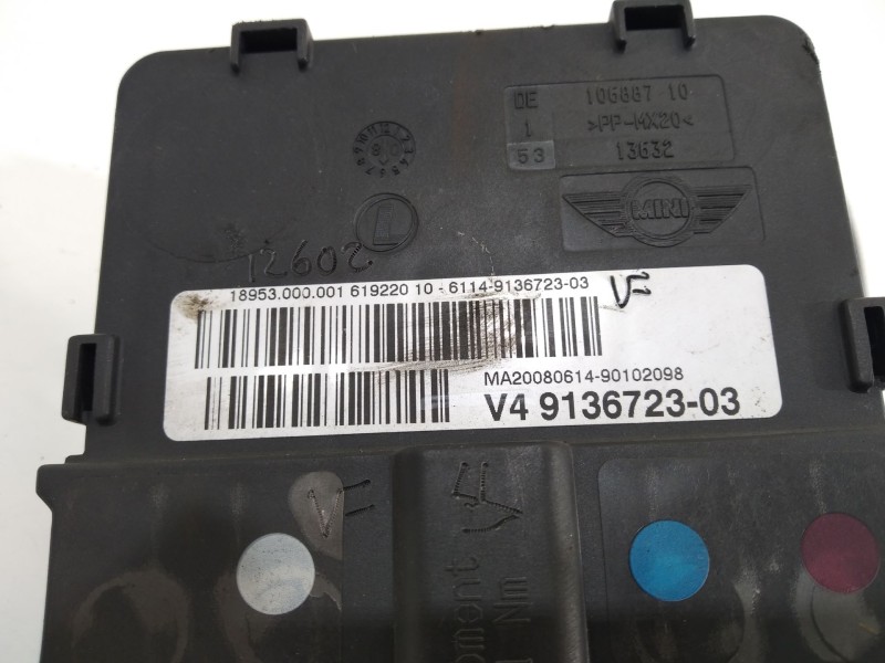Recambio de caja reles / fusibles para bmw mini (r56) cooper s referencia OEM IAM 61149136723  61013585