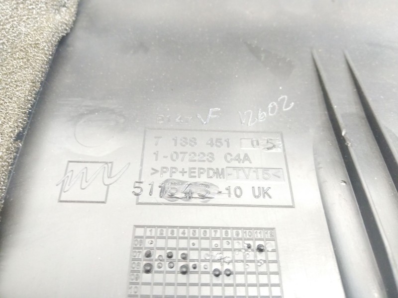 Recambio de guarnecido porton trasero para bmw mini (r56) cooper s referencia OEM IAM 7138451  51477138451