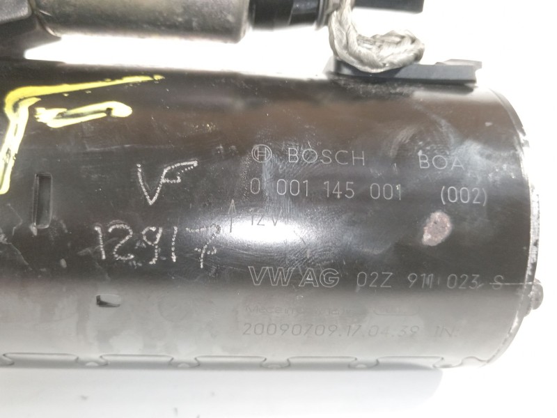 Recambio de motor arranque para audi a3 (8p) 1.6 tdi ambiente referencia OEM IAM 02Z911023S  0001145001