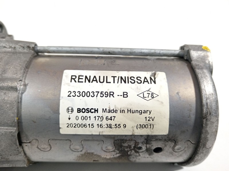 Recambio de motor arranque para renault megane iv berlina 5p bose-edition referencia OEM IAM 233003759R  
