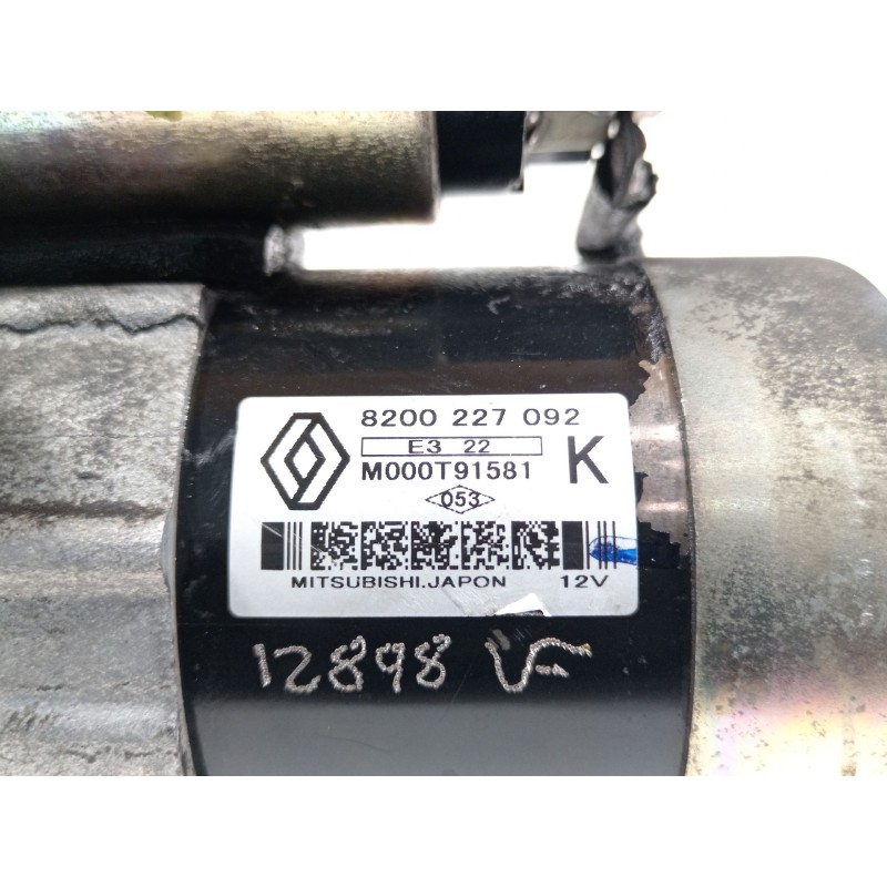 Recambio de motor arranque para renault megane ii classic berlina confort authentique referencia OEM IAM 8200227092  