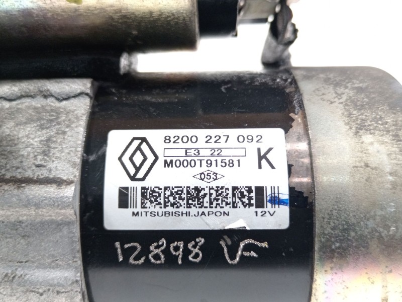 Recambio de motor arranque para renault megane ii classic berlina confort authentique referencia OEM IAM 8200227092  