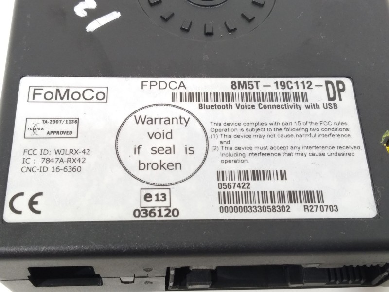 Recambio de modulo electronico para ford kuga i 2.0 tdci referencia OEM IAM 8M5T19C112DP  