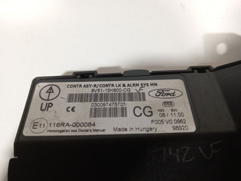 Recambio de modulo electronico para ford fiesta (cb1) titanium referencia OEM IAM 8V5115K600CG  