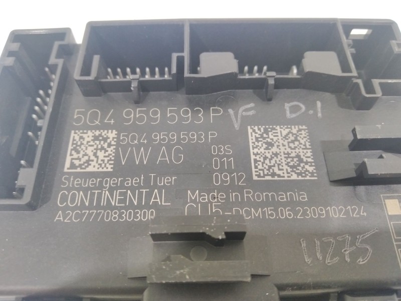 Recambio de modulo electronico para volkswagen crafter kasten (sy) furgón 35 bl ta fwd referencia OEM IAM 5Q4959593P  