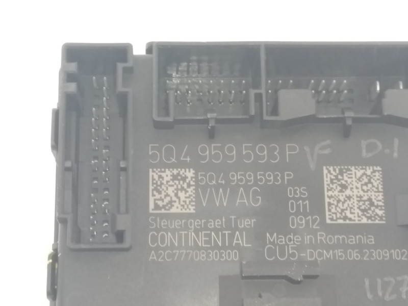 Recambio de modulo electronico para volkswagen crafter kasten (sy) furgón 35 bl ta fwd referencia OEM IAM 5Q4959593P  