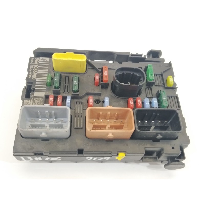 Recambio de caja reles / fusibles para peugeot 207/207+ (wa_, wc_) 1.6 16v referencia OEM IAM 9661086980  BSML1000