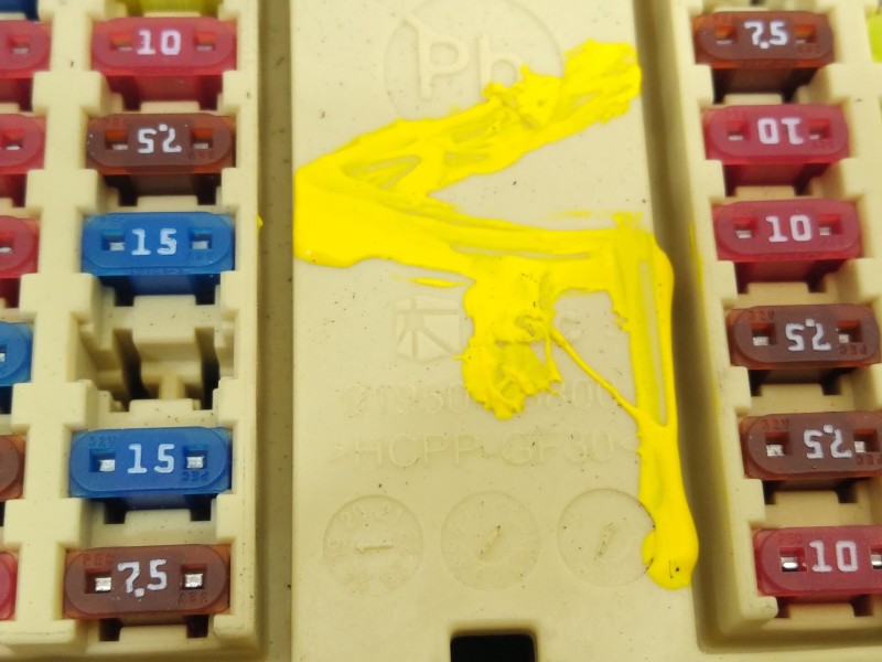 Recambio de caja reles / fusibles para hyundai i10 iii (ac3, ai3) 1.0 mpi referencia OEM IAM 91950K7110  