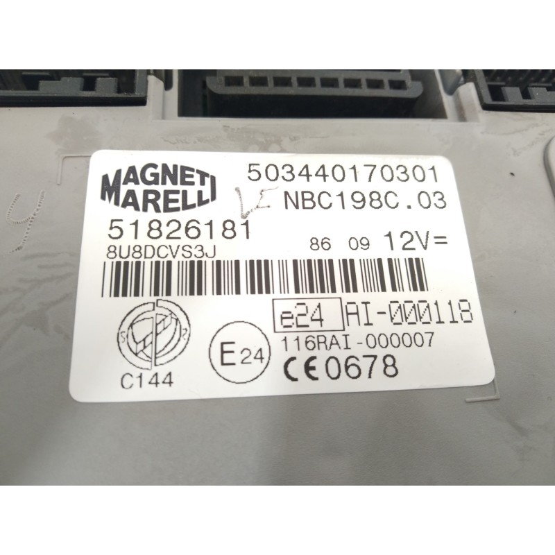 Recambio de modulo electronico para fiat bravo (198) 1.6 16v multijet easy (77kw) referencia OEM IAM 51826181  503440170301