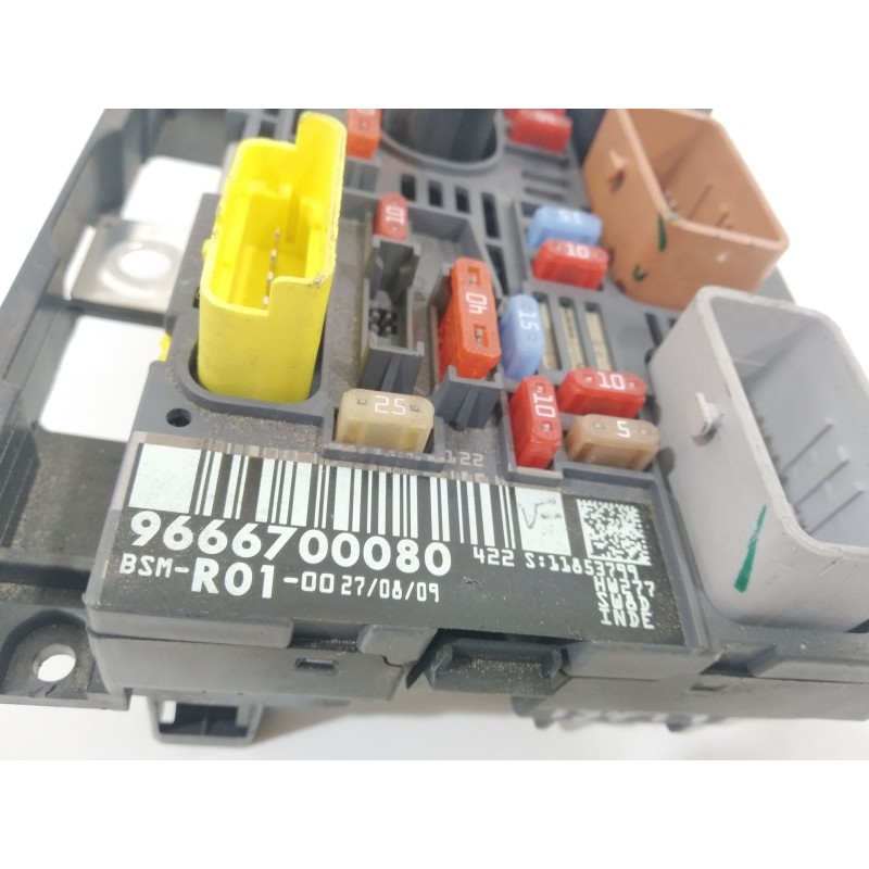 Recambio de caja reles / fusibles para citroën c4 picasso i monospace (ud_) 1.6 hdi referencia OEM IAM 9666700080  