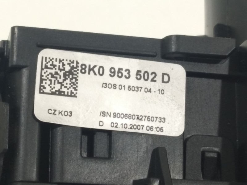 Recambio de mando intermitentes para audi a4 b8 (8k2) 3.2 fsi quattro referencia OEM IAM 8K0953502D  